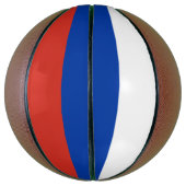 Ballon De Basket Drapeau de la Russie (Vertical)