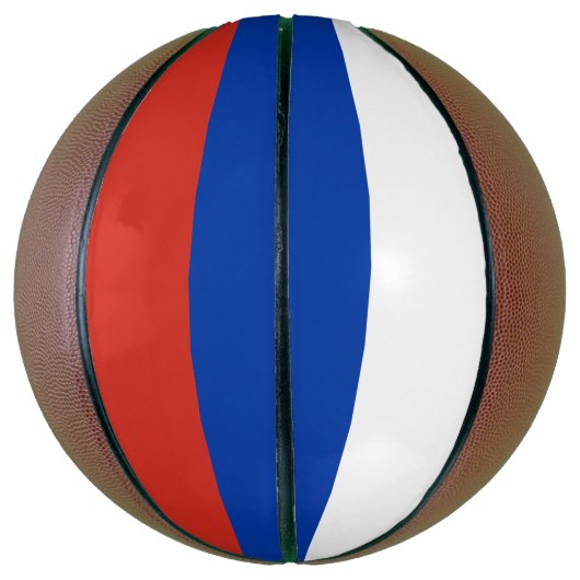 Ballon De Basket Drapeau de la Russie (Vertical)