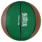 Ballon De Basket Drapeau de l'Arabie saoudite (Vertical)