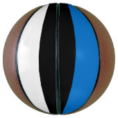 Ballon De Basket Drapeau de l'Estonie (Vertical)