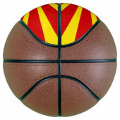 Ballon De Basket Drapeau de Macédoine du Nord (Droite)