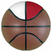 Ballon De Basket Drapeau de Monaco (Droite)