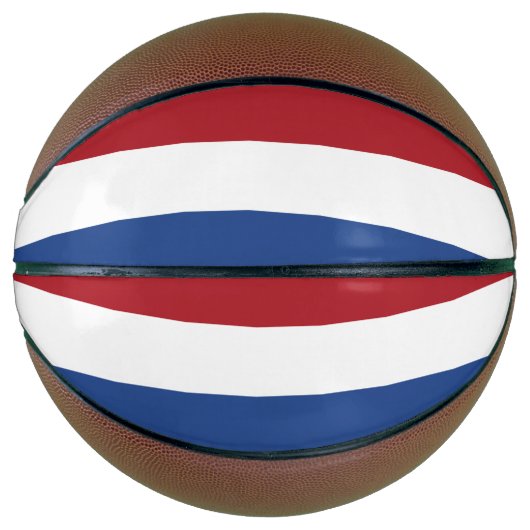 Ballon De Basket Drapeau des Pays-Bas (Devant)