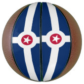 Ballon De Basket Drapeau d'Indianapolis, Indiana Basketball (Vertical)