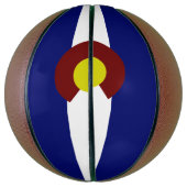 Ballon De Basket Drapeau du Colorado (Vertical)
