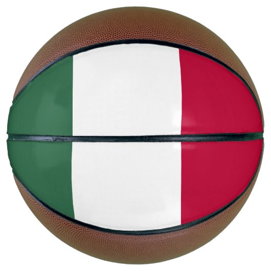 Ballon De Basket Drapeau du Mexique (Devant)