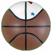 Ballon De Basket Drapeau du Nunavut, Canada (Droite)