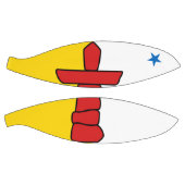 Ballon De Basket Drapeau du Nunavut, Canada (Panneaux)