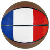 Ballon De Basket drapeau français (Devant)