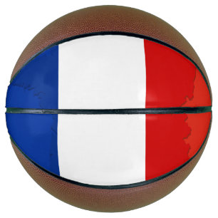 Ballon De Basket drapeau français