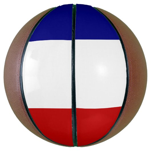 Ballon De Basket Drapeau français (Vertical)