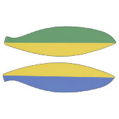 Ballon De Basket Drapeau Gabon (Panneaux)