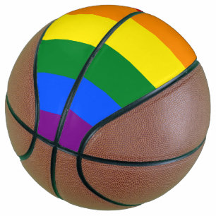 Ballon De Basket Drapeau Gay pride arc-en-ciel LGBT