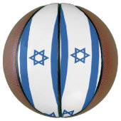 Ballon De Basket Drapeau Israël (Vertical)