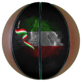 Ballon De Basket Drapeau italien (Vertical)