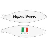 Ballon De Basket Drapeau italien avec votre nom (Panneaux)