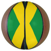 Ballon De Basket Drapeau jamaïcain (Vertical)