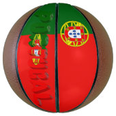 Ballon De Basket Drapeau portugais (Vertical)