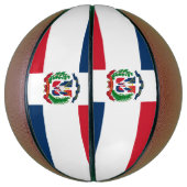 Ballon De Basket Drapeau République Dominicaine Basket (Vertical)