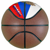 Ballon De Basket Drapeau russe (Droite)