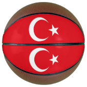 Ballon De Basket Drapeau turc (Devant)