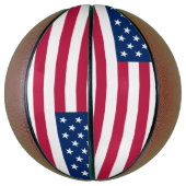 Ballon De Basket drapeau usa (Vertical)