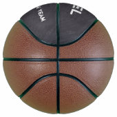 Ballon De Basket Dream Team Personnalisé Nom Chalkboard etching (Droite)