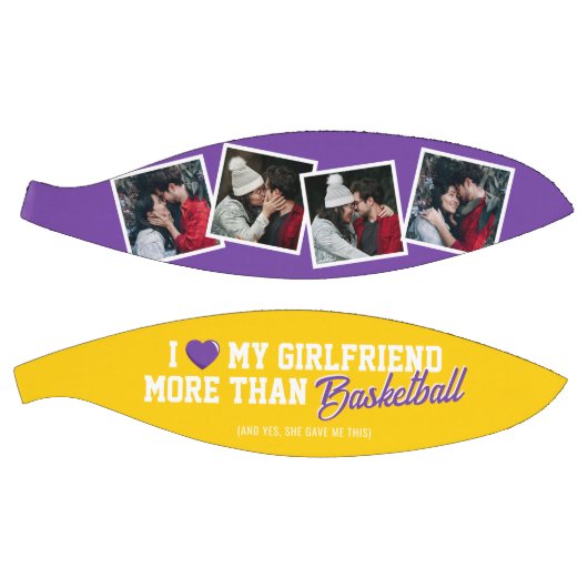 Ballon De Basket Drôle J'Aime Ma Fille 4 Photo (Panneaux)