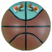 Ballon De Basket Écureuil au style moderne (Droite)