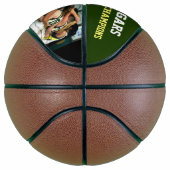 Ballon De Basket Équipe photo personnalisée (Droite)