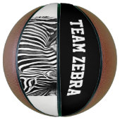 Ballon De Basket équipe zebra (Vertical)