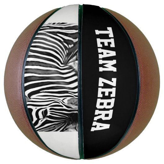 Ballon De Basket équipe zebra (Vertical)
