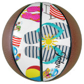 Ballon De Basket Été de basket-ball (Vertical)