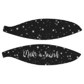 Ballon De Basket Étincelles noir et blanc Étoiles Wish Pun (Panneaux)