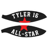 Ballon De Basket Étoile du centre rouge (Panneaux)