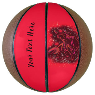 Ballon De Basket Exécution de Red Bull Basketball avec texte person