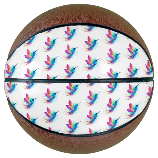 Ballon De Basket Exotic Rainbow Hummingbird (Devant)