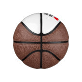 Ballon De Basket Faites du basket-ball votre vie!™ Custom Mini Bask (Droite)