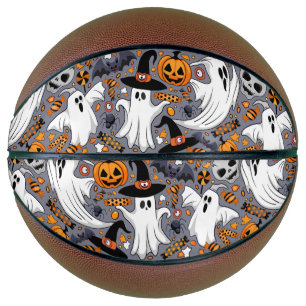 Ballon De Basket Fantômes Monstres mignons Éffrayants et Déplaisant