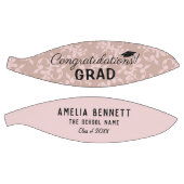 Ballon De Basket Félicitations Grad Pink Ornament Diplôme (Panneaux)