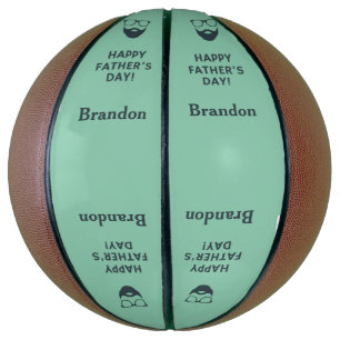 Ballon De Basket Fête des pères Beardman