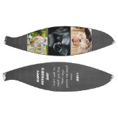 Ballon De Basket Fête des pères Chalkboard 3 Photo Baby Message (Panneaux)