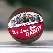 Ballon De Basket Fête des pères | We Love You Papa Photo