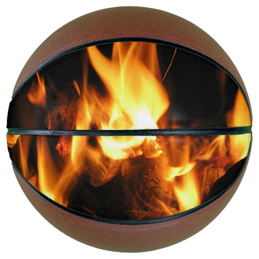 Ballon De Basket Feu (Devant)