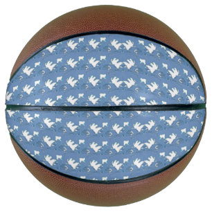 Ballon De Basket Feuille blanche unique