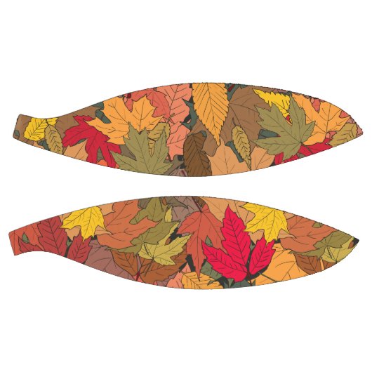 Ballon De Basket Feuilles d'automne colorées (Panneaux)