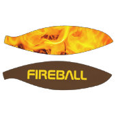 Ballon De Basket Fireball personnalisable (Panneaux)