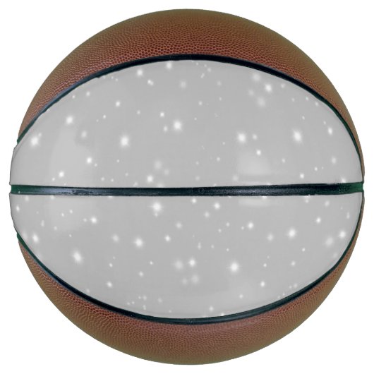 Ballon De Basket Flamme gris argenté (Devant)