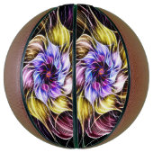 Ballon De Basket fleur fractale (Vertical)