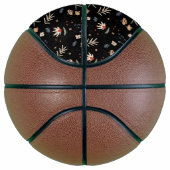 Ballon De Basket Fleurs d'eau simples 1 (Droite)